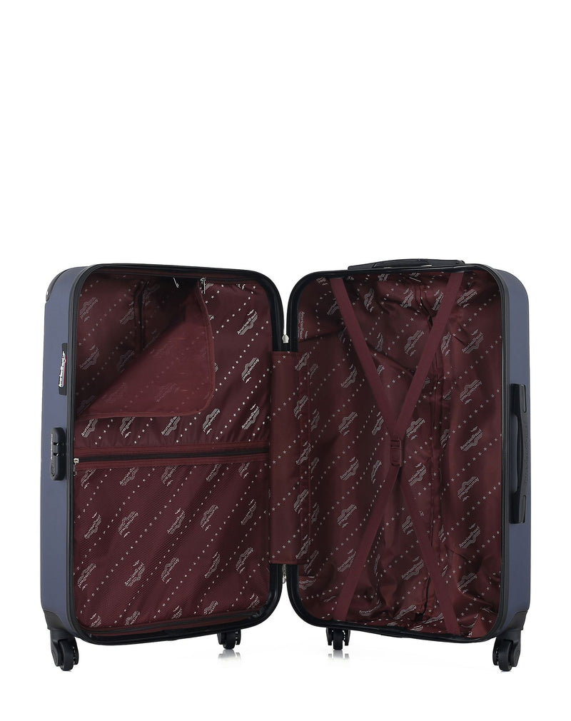 Lot de 2 Valises Rigides Taille Moyenne et Cabine XXS BUDAPEST