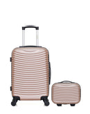 Lot de 2 Valises Rigides Cabine et Vanity ETNA