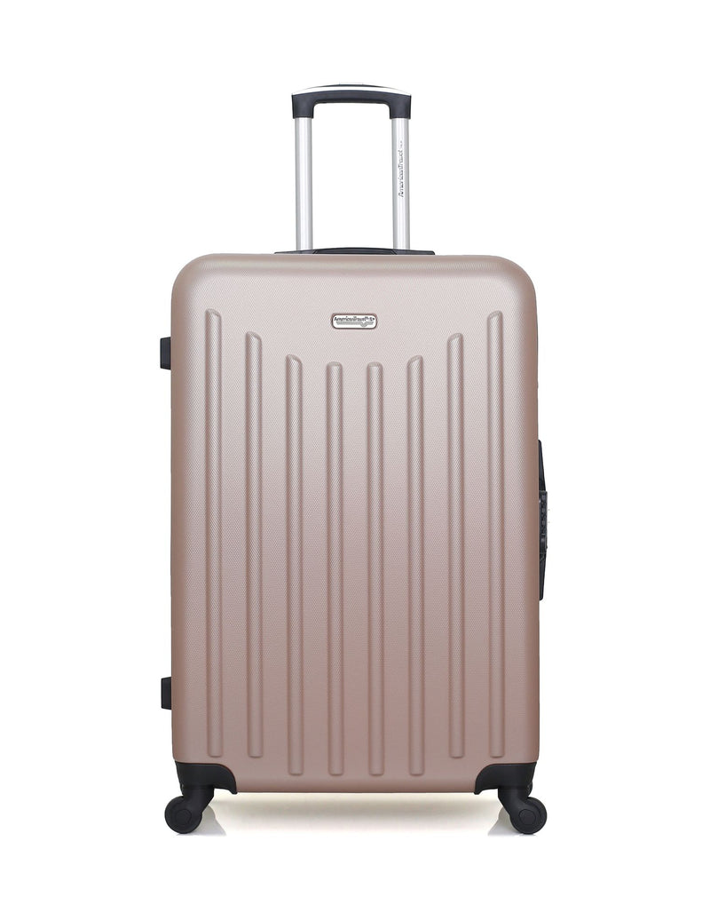 Lot de 4 Valises Rigides Grand Format, Taille Moyenne, Cabine et Cabine XXS BROOKLYN