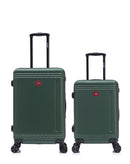 Lot de 2 Valises Rigides Taille Moyenne et Cabine GSTAAD