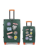 Lot de 2 Valises Rigides Grand Format et Cabine XS LUGERS