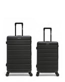 Lot de 2 Valises Rigides Grand Format et Taille Moyenne LUGANO