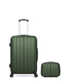 BLUESTAR - Lot de 2 - Valise weekend et vanity NAPOLI