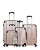 LOT DE 4 - Valises grand format, weekend, cabine et cabine XXS MARIANNE