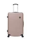 Lot de 2 Valises Rigides Grand Format et Cabine LONDON
