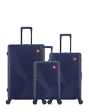 Lot de 3 Valises Rigides Grand Format, Taille Moyenne et Cabine XS FRIBOURG