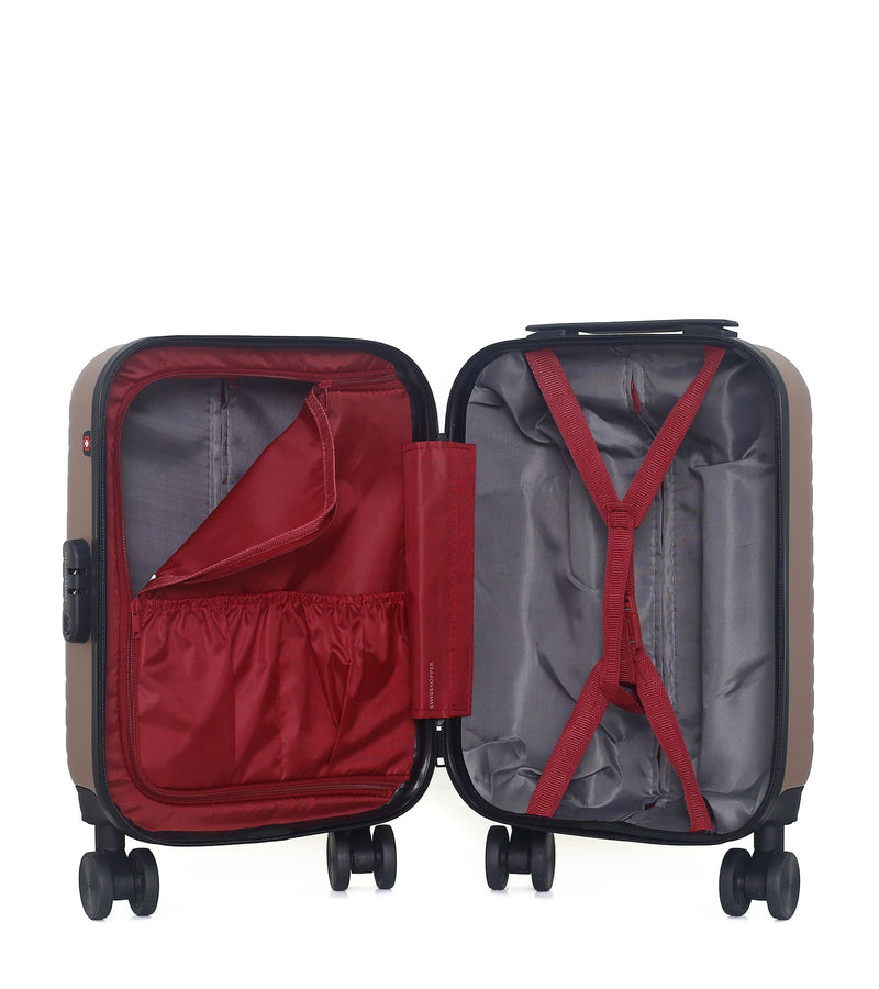 SWISS KOPPER  -  Lot de 2  -  Valise cabine XXS et vanity SPIEZ