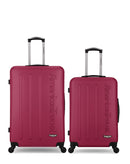 Lot de 2 Valise Grand Format et Valise Weekend BRONX
