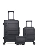 Lot de 3 Valises Rigides Taille Moyenne, Cabine XXS et Vanity AIGLE