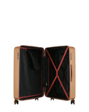 Lot de 4 Valises Rigides Grand Format, Taille Moyenne, Cabine et Cabine XS ODEON