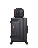 Lot de 2 Valises weekend et vanity RUTI