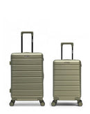 Lot de 2 Valises Rigides Taille Moyenne et Cabine LUGANO