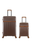 Lot de 2 Valises Rigides Grand Format et Cabine XS ZERMATT
