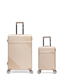 Lot de 2 Valises Rigides Grand Format et Cabine XS WOHLEN