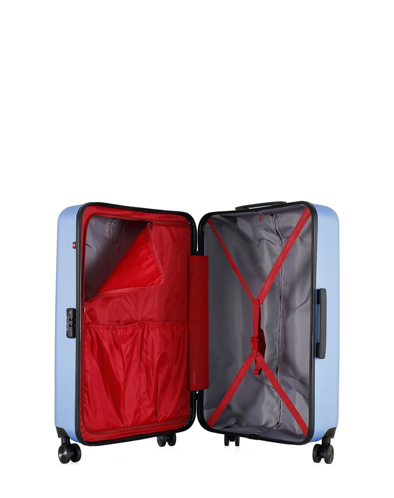 Lot de 2 Valises Rigides Grand Format et Cabine RUTI