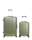 Lot de 2 Valises Rigides Grand Format et Cabine VESUVIO