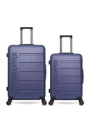 Lot de 2 Valises Rigides Grand Format et Taille Moyenne AIGLE