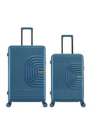 Lot de 2 Valises Rigides Grand Format et Taille Moyenne CELIA