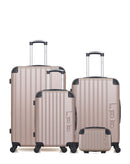 LOT DE 4 - Valises grand format, weekend, cabine et vanity HAMBOURG