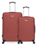 Lot de 2 - Valise grand format et valise weekend BRAZILIA