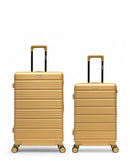 Lot de 2 Valises Rigides Grand Format et Taille Moyenne LUGANO