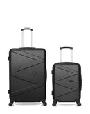 Lot de 2 Valises Rigides Grand Format et Cabine AMAZONE