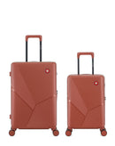 Lot de 2 Valises Rigides Taille Moyenne et Cabine XS FRIBOURG