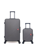 Lot de 2 Valises Rigides Grand Format et Cabine XXS SPIEZ