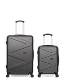 Lot de 2 Valises Rigides Grand Format et Cabine AMAZONE