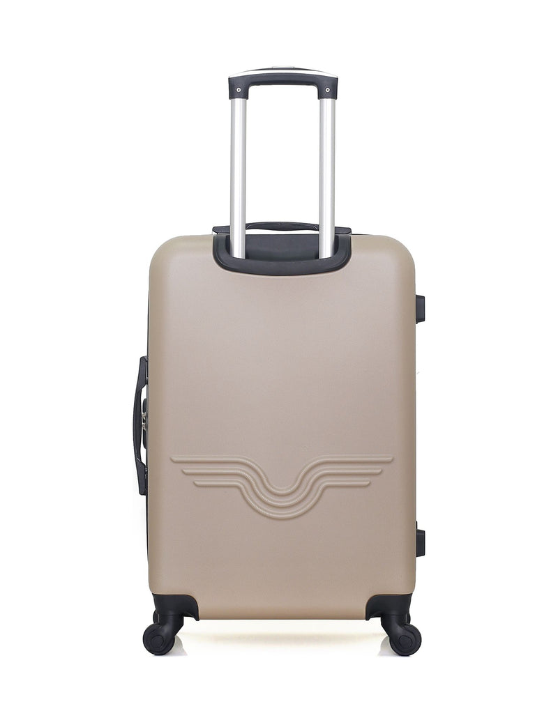 Lot de 2 Valises Rigides Taille Moyenne et Vanity CHELSEA