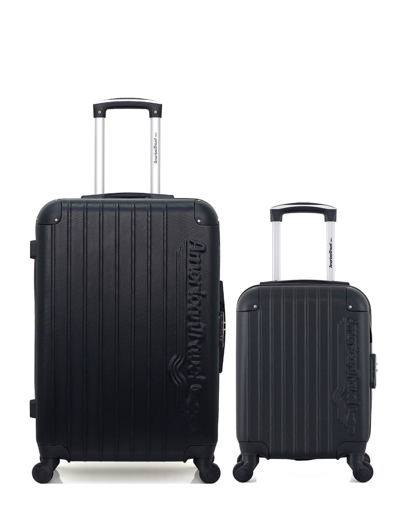 Lot de 2 Valises Rigides Taille Moyenne et Cabine XXS BUDAPEST