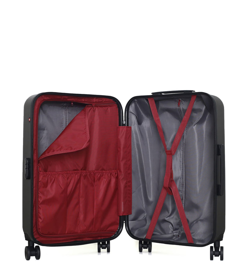 Lot de 4 Valises weekend, valise cabine, valise cabine XXS et vanity WIL