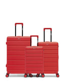 Lot de 3 Valises Rigides Grand Format, Taille Moyenne et Cabine LUGANO
