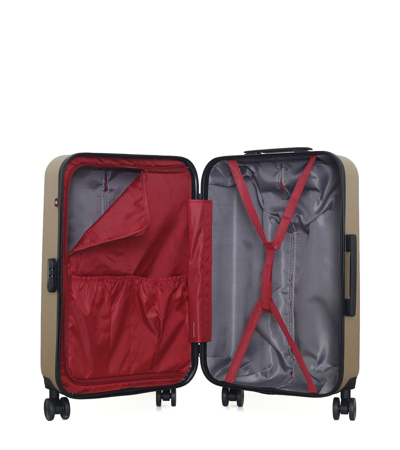 Lot de 4 Valises weekend, valise cabine, valise cabine XXS et vanity WIL