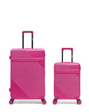 Lot de 2 Valises Rigides Grand Format et Cabine WOHLEN