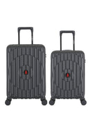 Lot de 2 Valises Rigides Cabine et Cabine XS ODEON
