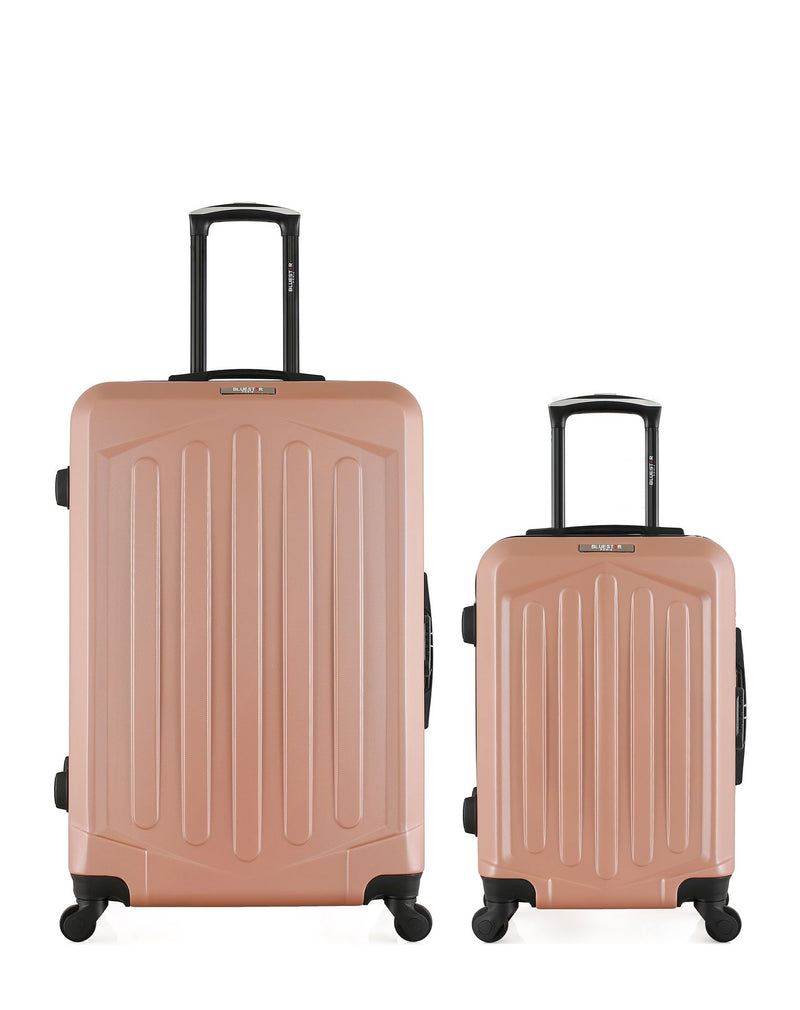 Lot de 2 Valises Rigides Grand Format et Cabine HAGEN