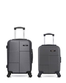 Lot de 2 Valises Rigides Cabine et Cabine XXS MIAMI