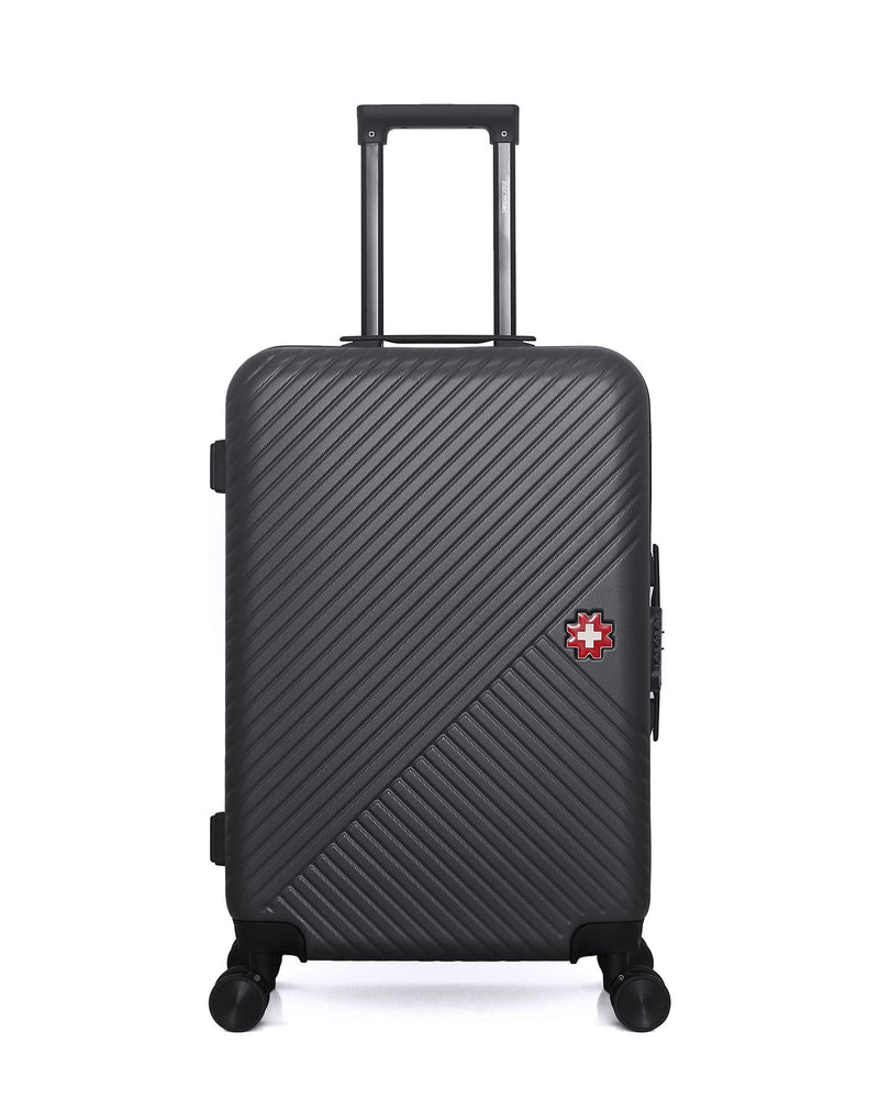 Lot de 3 Valises Rigides Taille Moyenne, Cabine et Vanity SPIEZ