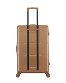 Lot de 4 Valises Rigides Grand Format, Taille Moyenne, Cabine et Cabine XS CLEVELAND