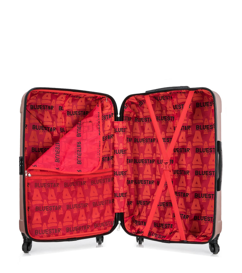 Lot de 3 Valises Rigides Grand Format, Cabine et Cabine XXS MADRID