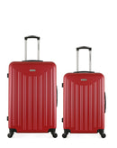 Lot de 2 - Valise grand format et valise weekend BROOKLYN