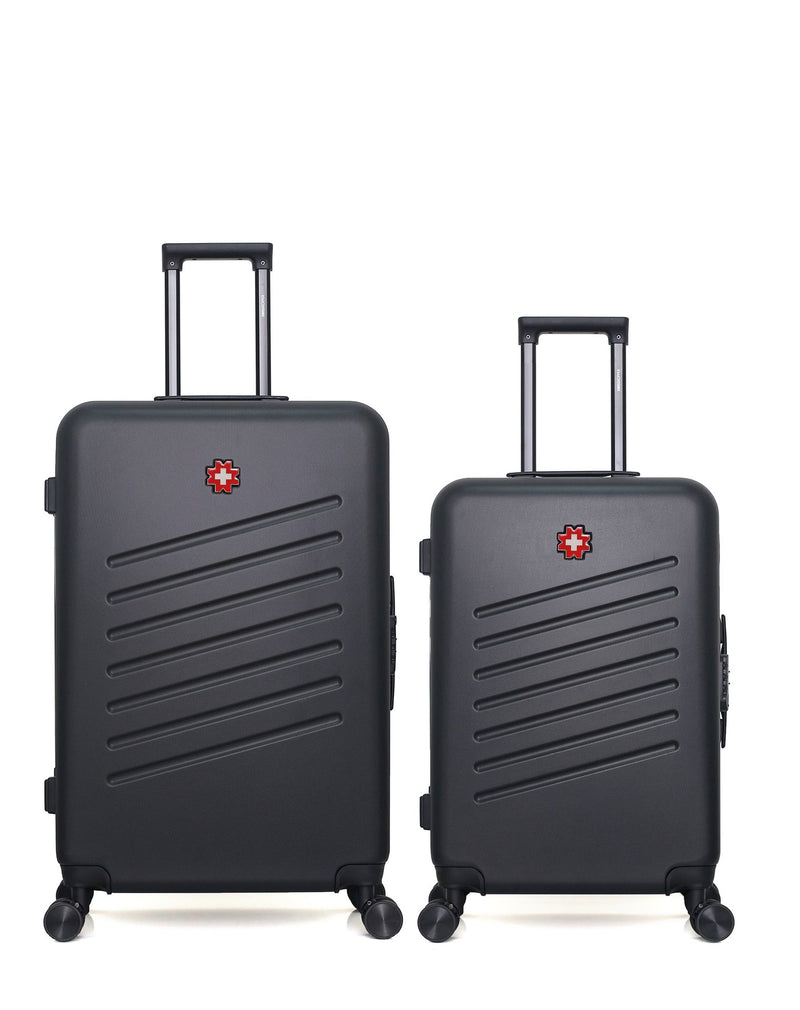 Lot de 2 Valises Rigides Grand Format et Taille Moyenne ZURICH