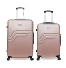Lot de 2 - Valise grand format et valise weekend QUEENS