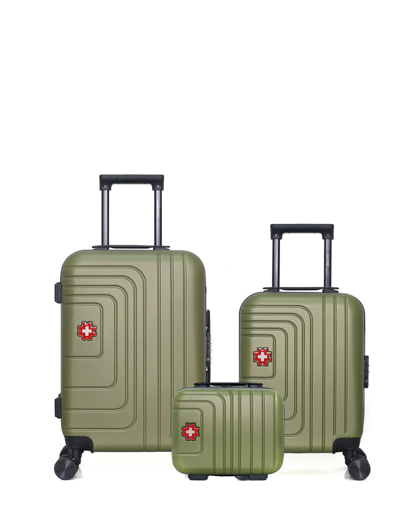 Lot de 3 Valises Rigides Cabine, Cabine XXS et Vanity RUTI