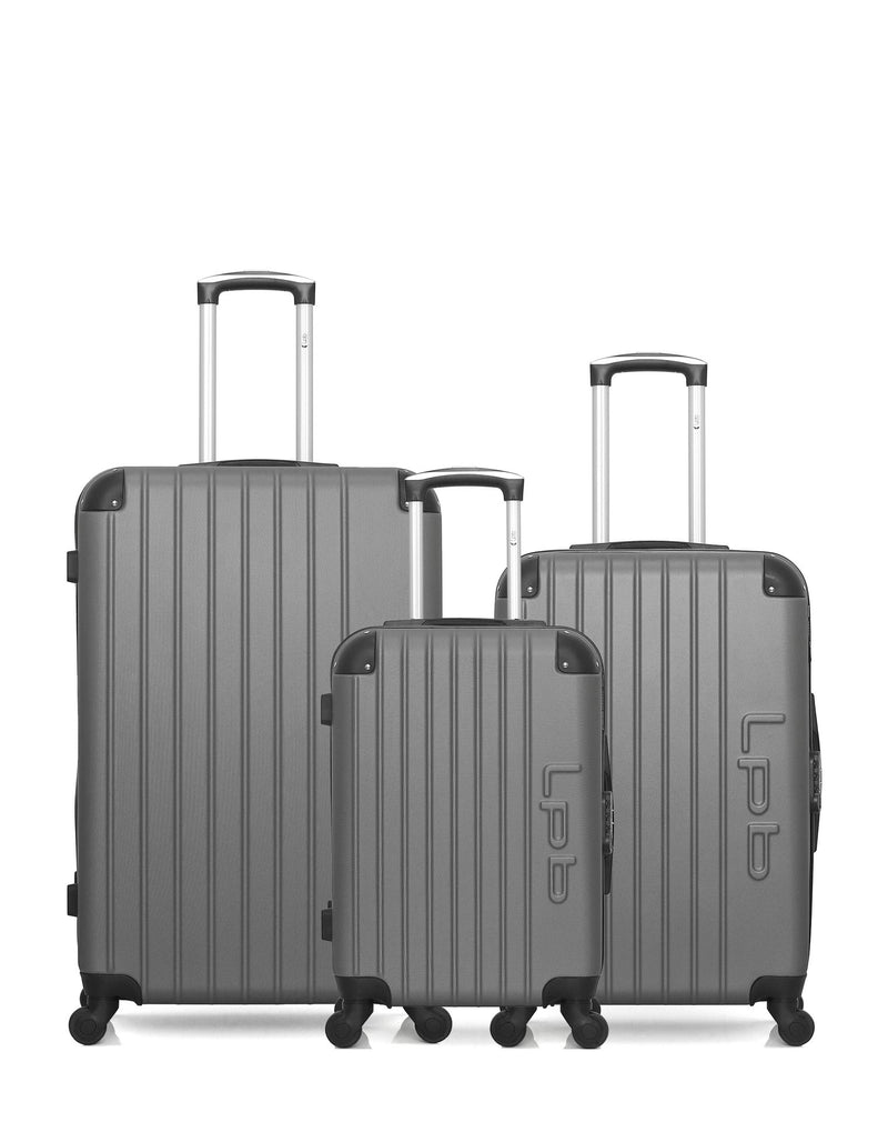 LPB LUGGAGE - LOT DE 3 - Valises grand format, weekend et cabine HAMBOURG
