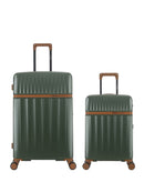 Lot de 2 Valises Rigides Grand Format et Cabine ZERMATT