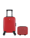 Lot de 2 Valises Rigides Cabine XXS et Vanity WIL