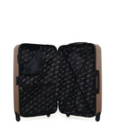 Lot de 4 Valises Rigides Grand Format, Cabine, Cabine XXS et Vanity LIPARI