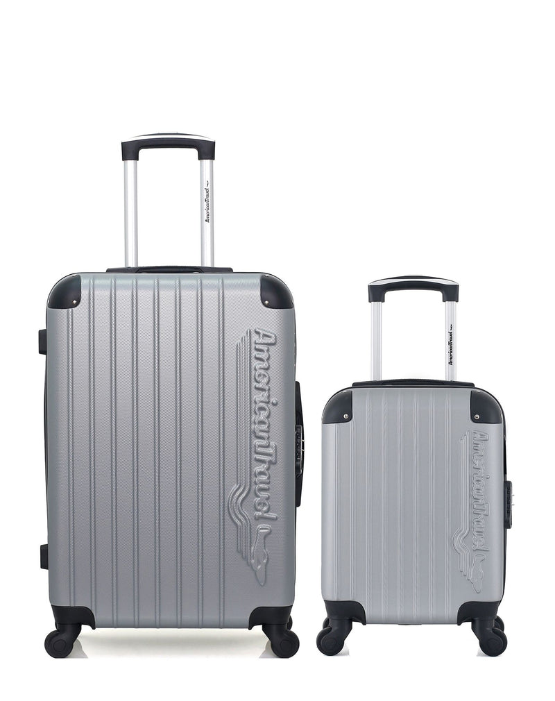 Lot de 2 Valises Rigides Taille Moyenne et Cabine XXS BUDAPEST